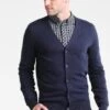 Pier One Chaqueta De Punto - Dark Blue -Pier One Ventas 9e625fa716734cd7933ae911e5b0c1e2