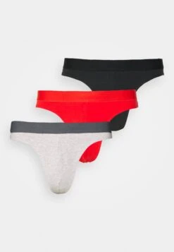Pier One 3 Pack - Braguitas - Red/Grey/Black -Pier One Ventas 9ecedf99edb840a0b860586dbd2381be