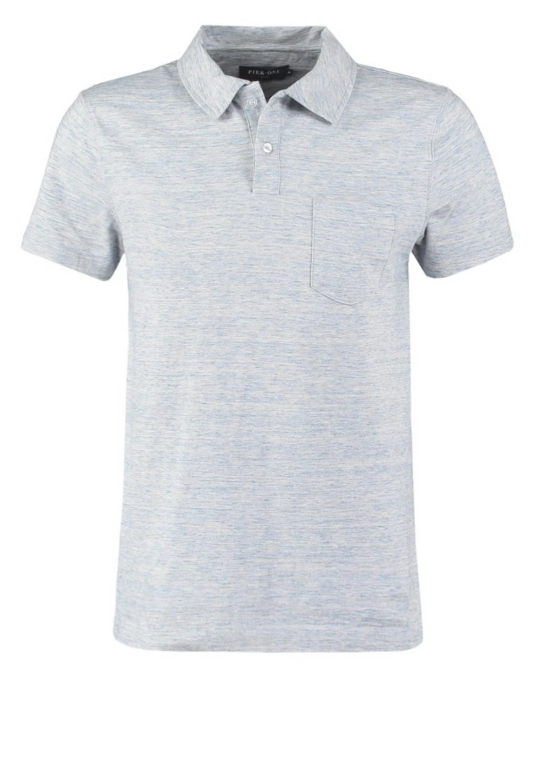 Pier One Polo - Light Blue Melange 7 Pier One Polo - Light Blue Melange - Imagen 5