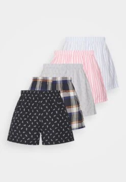 Pier One 5 Pack - Boxer - Blue/Dark Blue/Pink - -Pier One Ventas 9fb699084db745fb82f3afe419449e07