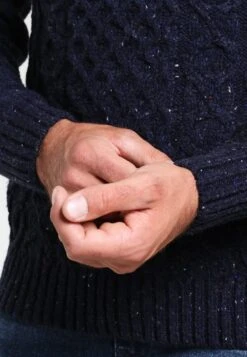 Pier One Jersey De Punto - Mottled Dark Blue -Pier One Ventas a048db5e31ba4f3589df0abe92fd4cb7