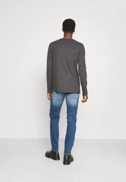 Pier One 2 Pack - Camiseta De Manga Larga - Dark Grey/Black -Pier One Ventas a601e52fa7974b079f93b858d4b782ec