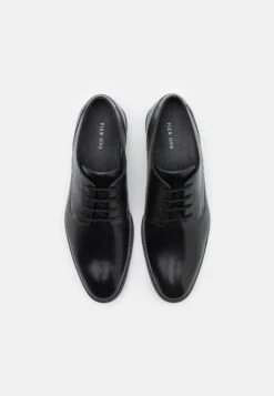 Pier One Leather - Zapatos Con Cordones - Black -Pier One Ventas a6fe37de46a34479b494b07367f9ecba