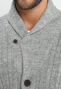 Pier One Chaqueta De Punto - Mottled Dark Grey -Pier One Ventas a81bf8b9d0cc4071ae6e5334e2ae0b0e