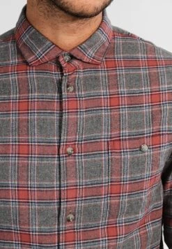 Pier One Camisa - Grey/Coral -Pier One Ventas aec58b86fdd04742b8391be56b121545