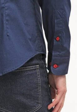 Pier One Camisa - Dark Blue/Red -Pier One Ventas b212f31e981944508589b4716cbae3d6