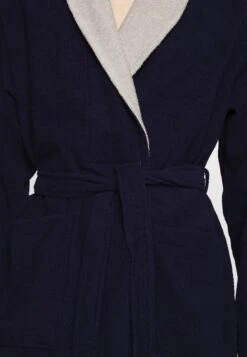 Pier One Shawl Towel Bathrobe - Albornoz -Dark Blue -Pier One Ventas b2d1f380240f4cd8892f17a5c0efe1d5