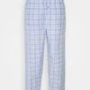 Pier One Pantalón De Pijama - Light Blue/White -Pier One Ventas b5ede060a480464880aa0ac8c576f7a6