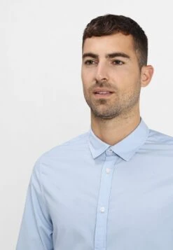 Pier One 2 Pack - Camisa Elegante - White/Light Blue -Pier One Ventas b6ee3598b6984fac95e4aa81de041243