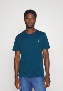 Pier One 5 Pack - Camiseta Básica - White/Blue/Stone -Pier One Ventas b839b6722acb4810893aab216141f42b