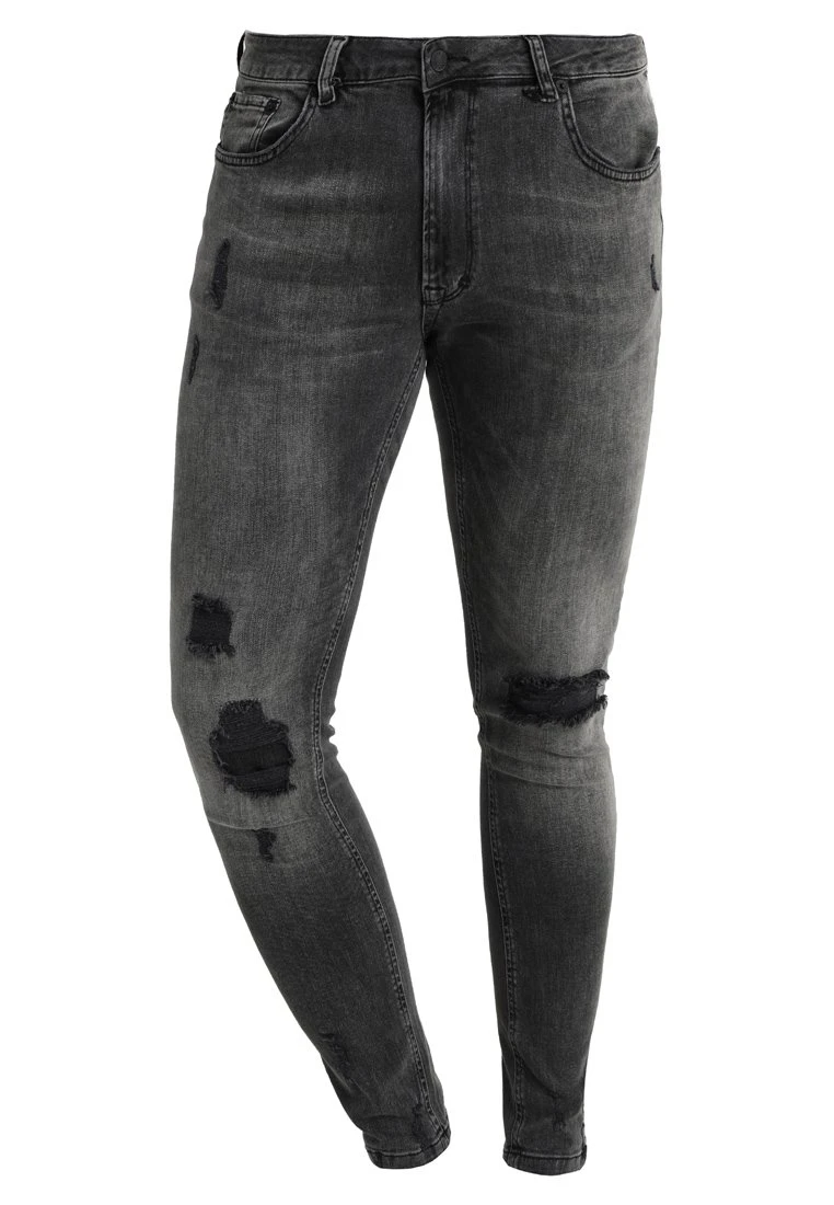 Pier One Vaqueros Pitillo - Black Denim 7 Pier One Vaqueros Pitillo - Black Denim - Imagen 5