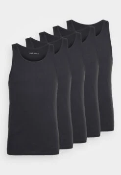 Pier One 5 Pack - Camiseta Interior - Black -Pier One Ventas bd4341255cf84f2da3761cdaf14a49da