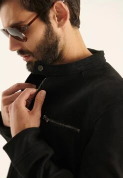 Pier One Chaqueta De Cuero Sintético - Black -Pier One Ventas c318a0e8153447d2817e0b0e74026954