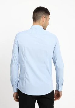 Pier One 2 Pack - Camisa Elegante - Light Blue/Dark Blue -Pier One Ventas c3bd0cfbcb9e44a7a5fc26812d74631f