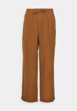 Pier One Drawcord Trousers Linen Blend - Pantalones - Brown -Pier One Ventas c4ae8584f74e4db6851401113131d1a0