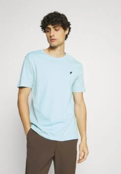 Pier One 5 Pack - Camiseta Básica - Light Grey - 101_White - 001_Green - 602 -Pier One Ventas c5d09be1320042ecb8b6f671d155ac8e