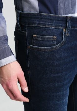 Pier One Basic - Vaqueros Rectos - Dark Blue Denim -Pier One Ventas cab4c5a817d8404784a40aa6e7e7d551