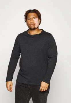 Pier One 2 Pack - Camiseta De Manga Larga - Dark Grey/Red -Pier One Ventas cb38540c29b64232a08414884540a699