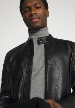 Pier One 2 Pack - Basic Turtleneck - Jersey De Punto - Black/Mottled Light Grey -Pier One Ventas cb94862188374c17a1924e8c374f3d1b