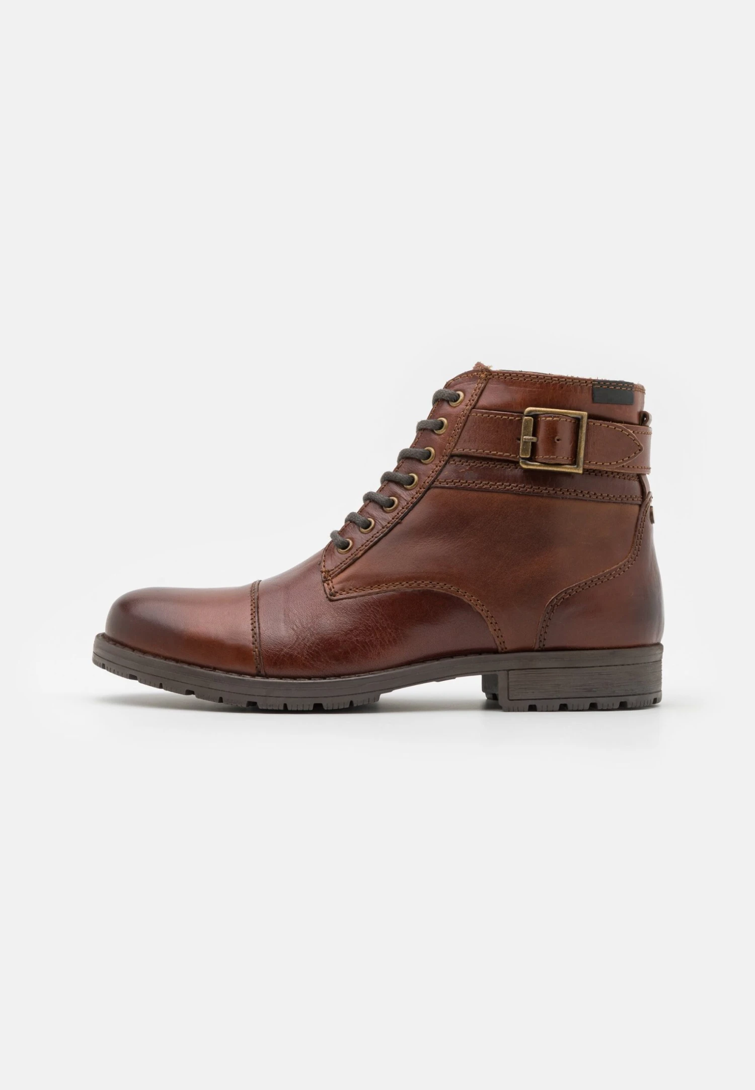 Pier One Leather - Botines Con Cordones - Brown 3 Pier One Leather - Botines Con Cordones - Brown