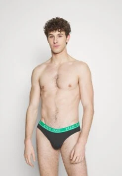 Pier One Branded Waistband Briefs 3 Pack - Braguitas - Black -Pier One Ventas ce9530d43d744385b55479d22aaeaad2