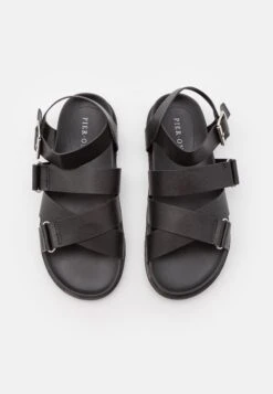 Pier One Unisex - Sandalias - Black -Pier One Ventas cfa1a932594a4711b3c49603ed200cce