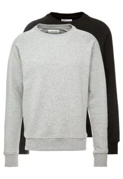 Pier One 2 Pack - Sudadera - Mottled Light Grey/Black -Pier One Ventas dba537e667ce4fe2aee0ab958e24e9cf