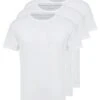 Pier One 3 Pack - Camiseta Básica - White
