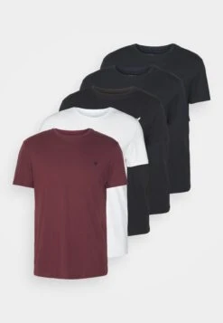 Pier One 5 Pack - Camiseta Básica - Black/White/Dark Blue 17 Pier One 5 Pack - Camiseta Básica - Black/White/Dark Blue -Pier One Ventas e35fd697e3f14c8ebd7f31594551082c