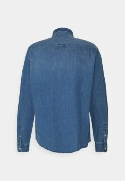 Pier One Denim Shirt - Camisa - Blue Denim -Pier One Ventas e982416344b44dc68811d3373546f4ff