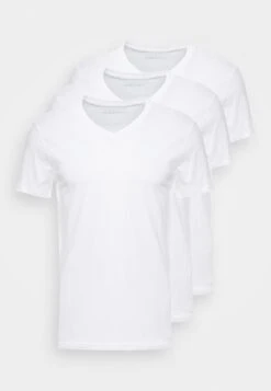 Pier One 3 Pack- Camiseta Básica - White -Pier One Ventas f303a530b2ca4ce1b1fd875519edd597