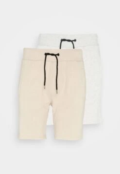 Pier One 2 Pack - Shorts - Grey/Beige -Pier One Ventas f4599e2dafe14214b9e4b26698b6585e