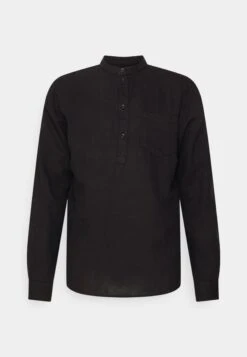 Pier One Linen Cotton Mix 2 Pack - Camisa - White/Black -Pier One Ventas f5232f1e8c48481f89ee6709ae44e911