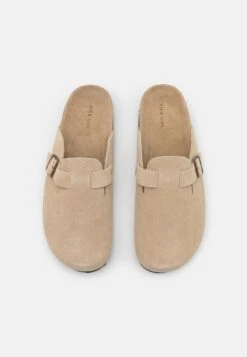 Pier One Leather Unisex - Pantuflas - Beige -Pier One Ventas fb9c0aed91d14aa2a90f9e1af6a1df5d